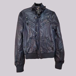 Slick Grey Rain Motorcycle Jacket